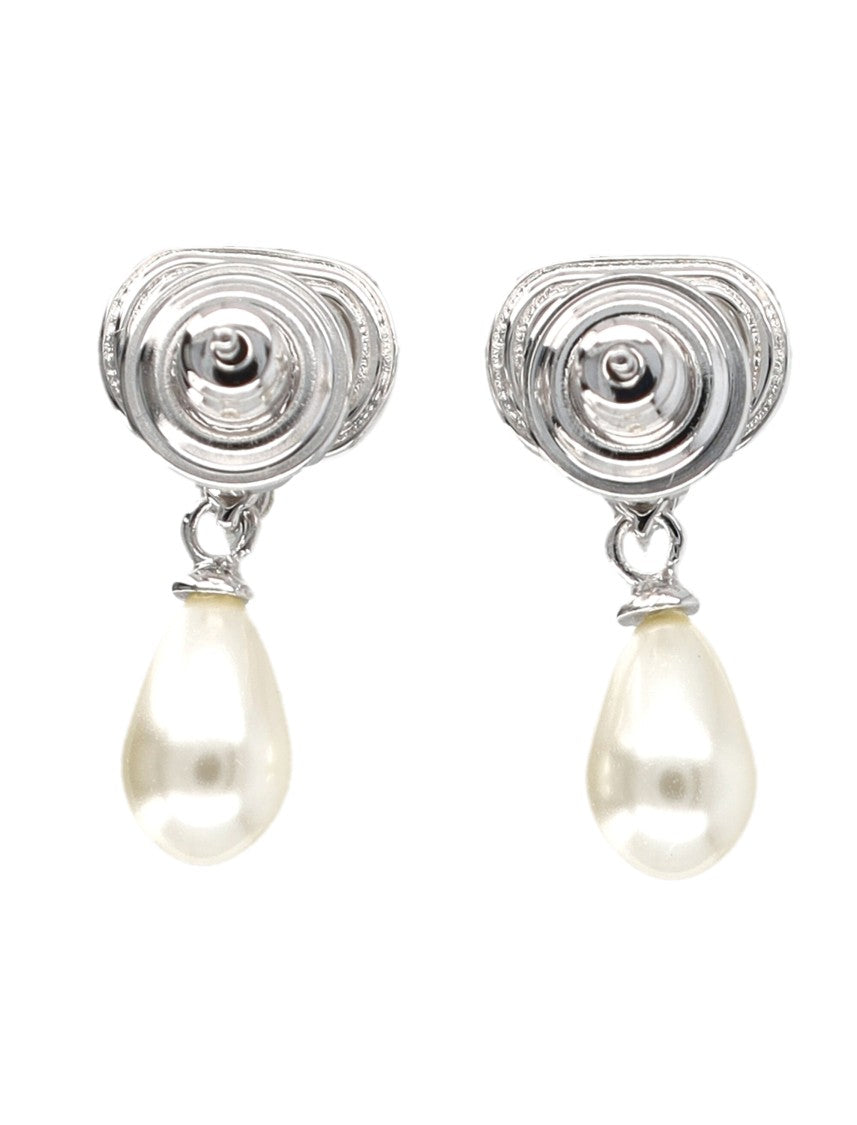 Valentino Garavani Ovalette Earrings With Swarovski Crystals