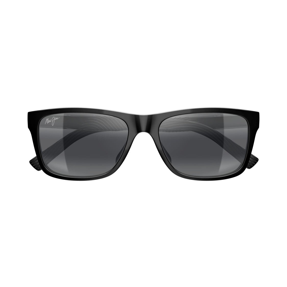 Maui Jim Kowelo Rectangular Gradient Lens Sunglasses With Minimalist Design