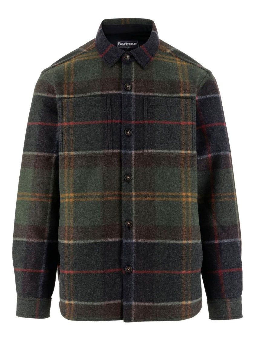 Barbour Classic Plaid Button-Up Shirt With Chest Pockets