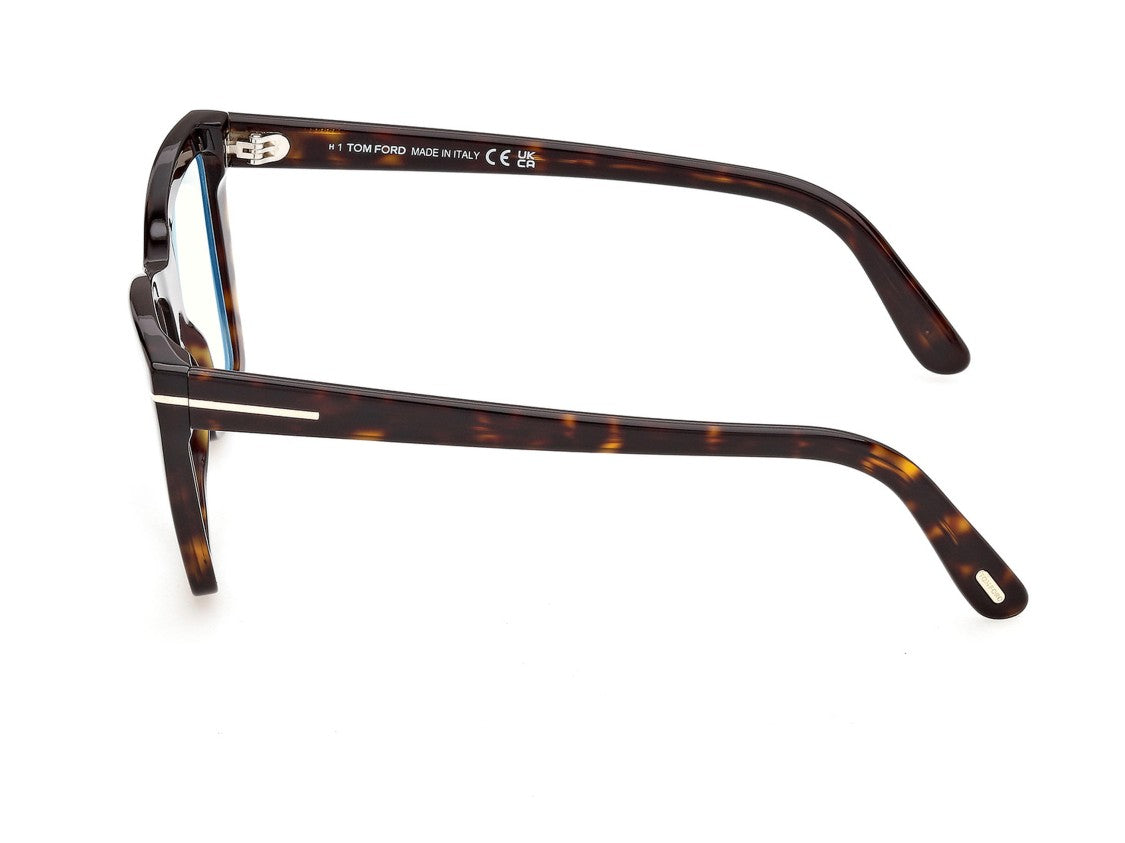 Tom Ford Ft6189-B Oversized Tortoiseshell Acetate Square Sunglasses