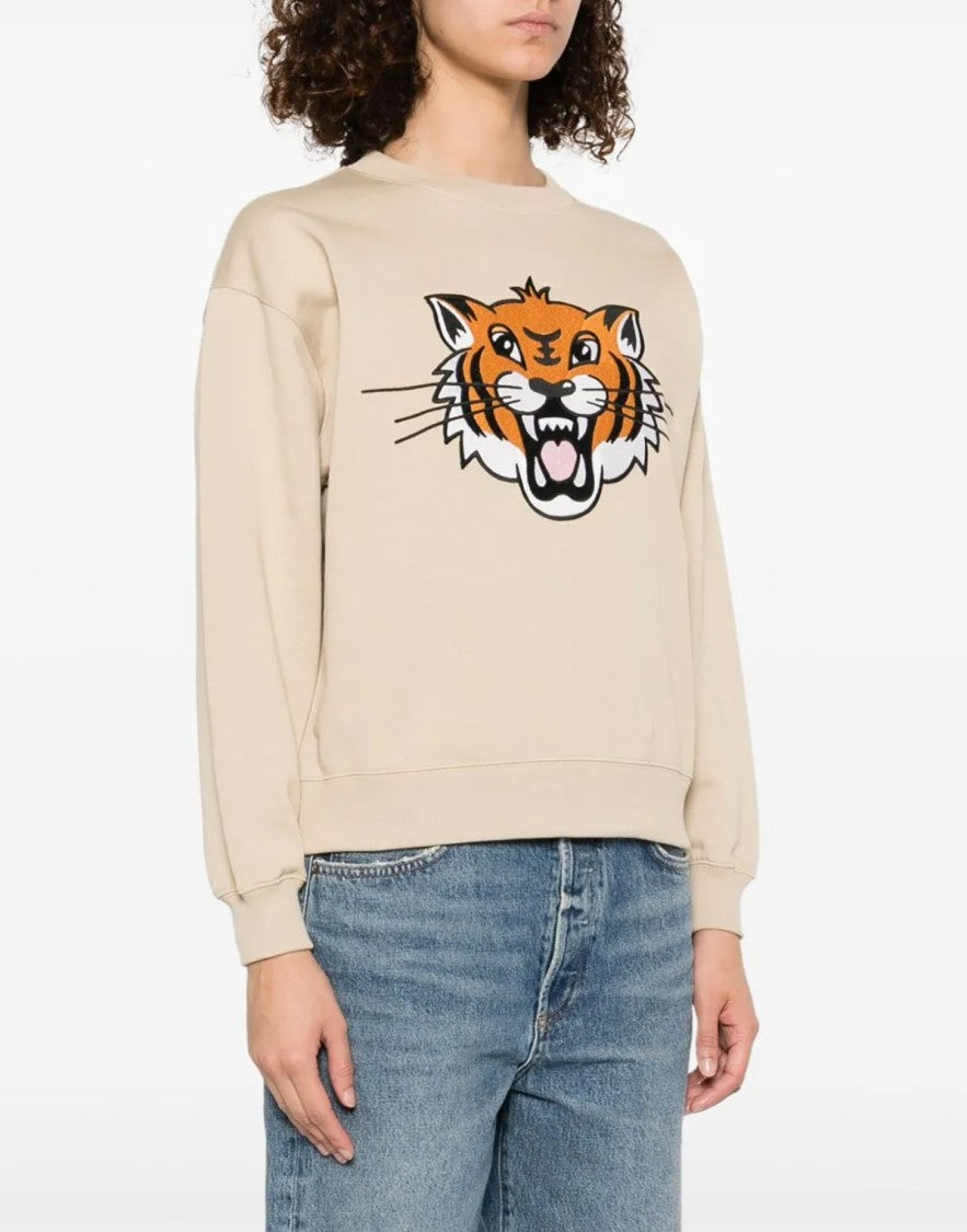 Kenzo Happy Tiger Logo Sweatshirt