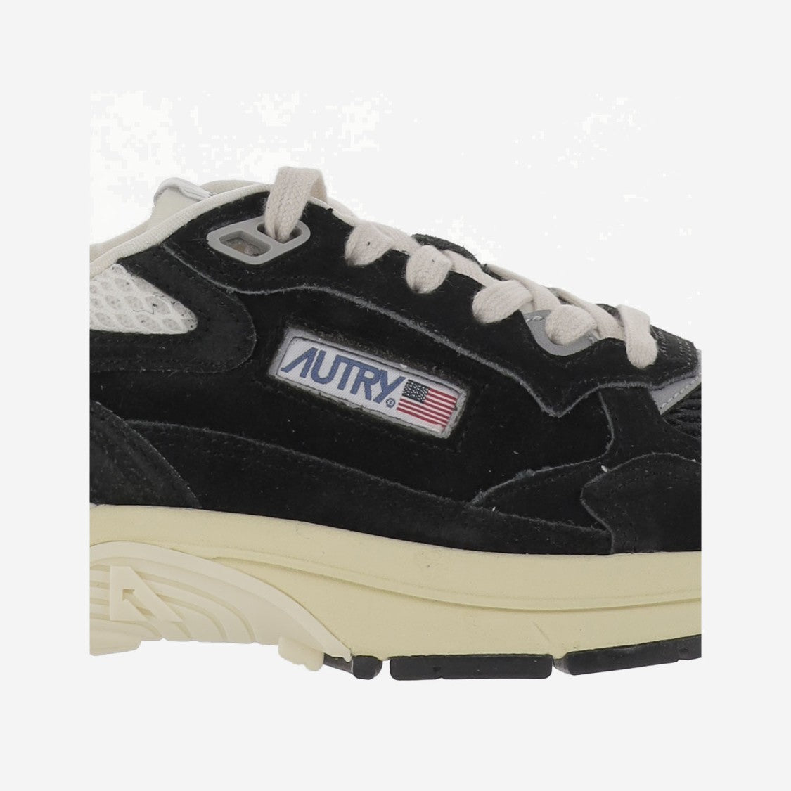 Autry Hyperway Sneakers With Front Lacing And Logo Details