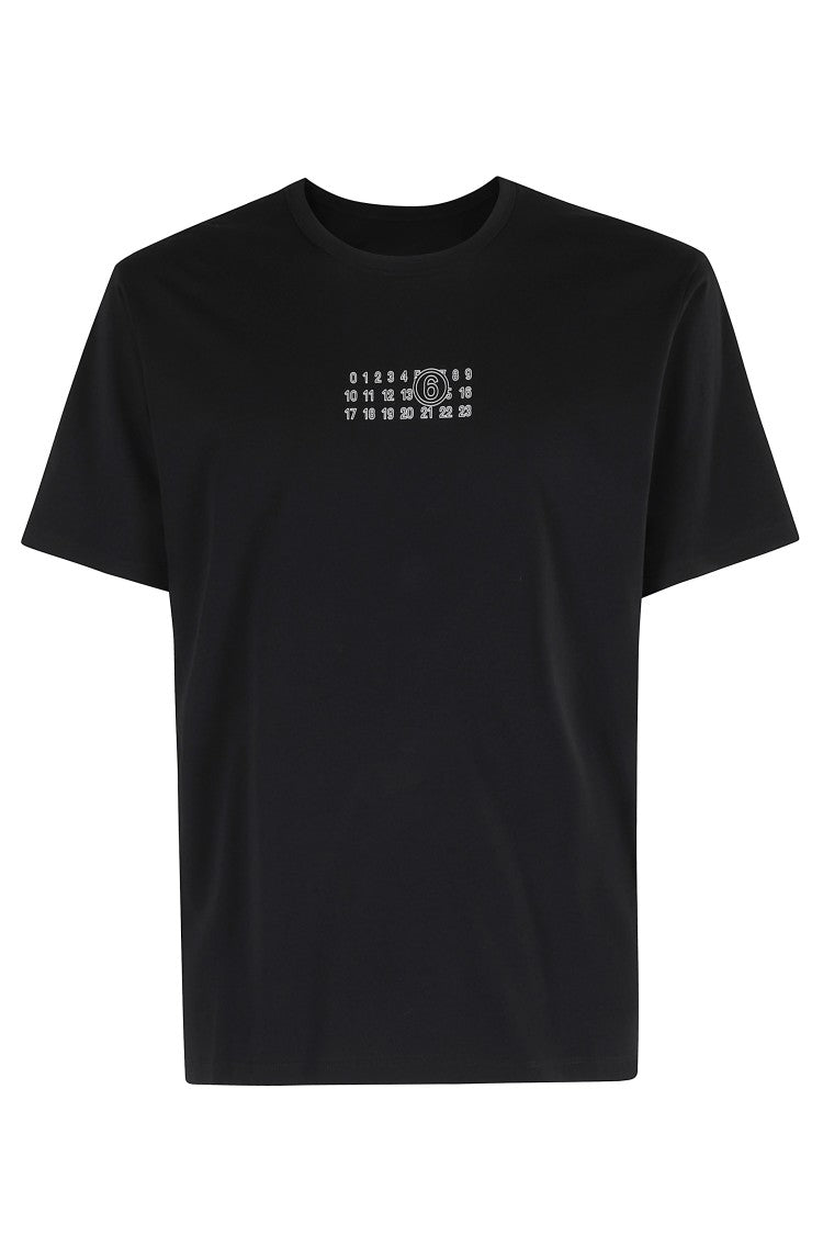 Mm6 By Maison Margiela Short-Sleeve Round Neck T-Shirt