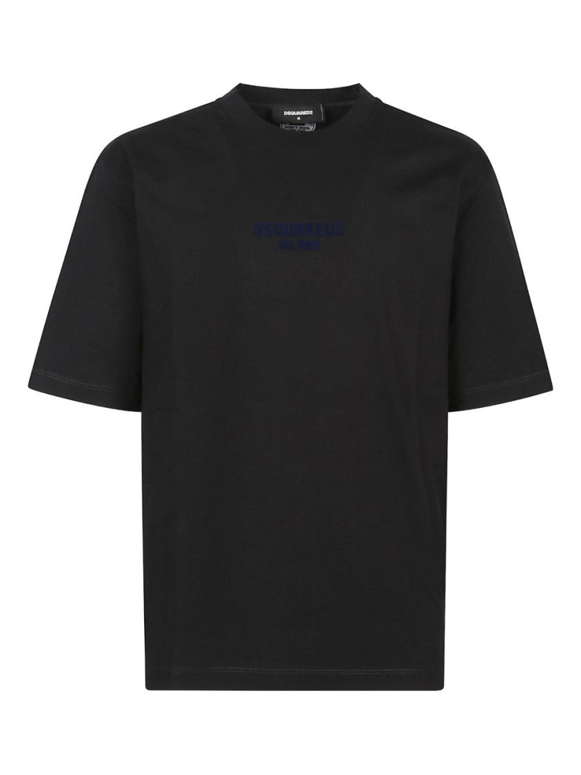 Dsquared2 Short-Sleeve Crew Neck T-Shirt With Subtle Logo Detail