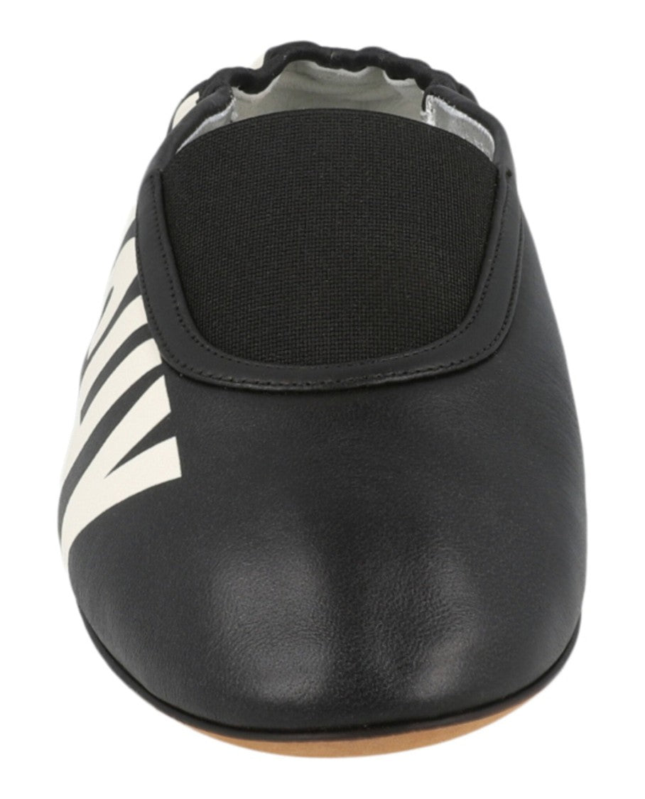 Givenchy Logo Graphic Ballet Flats