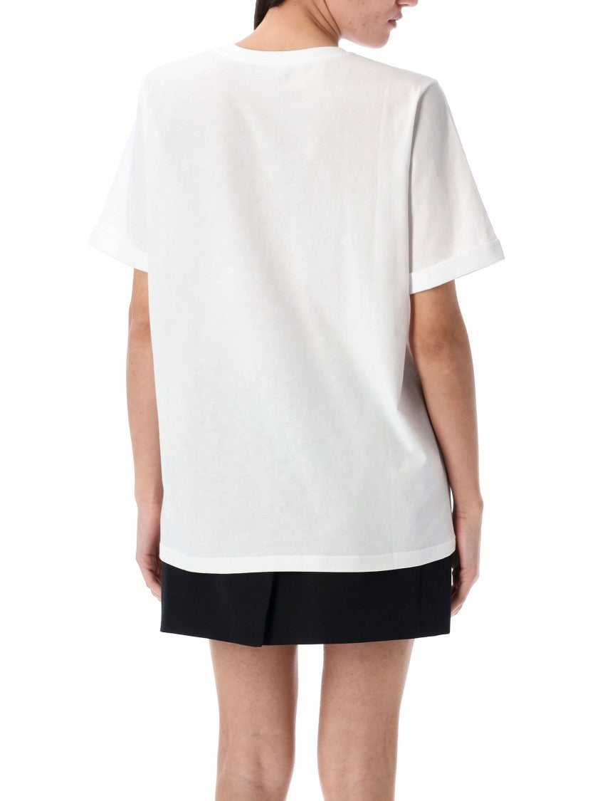 Balmain Eye Print Logo