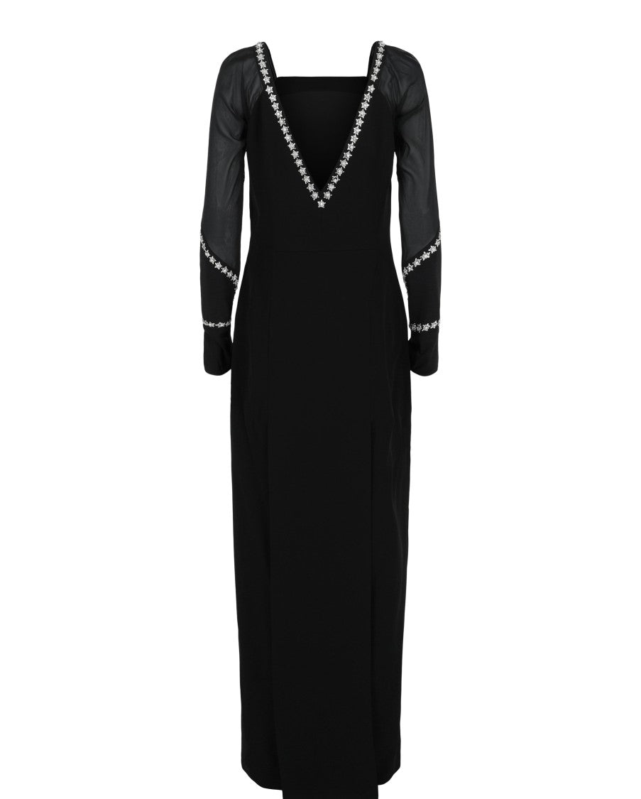 Givenchy Crystal Embellished Crepe Gown