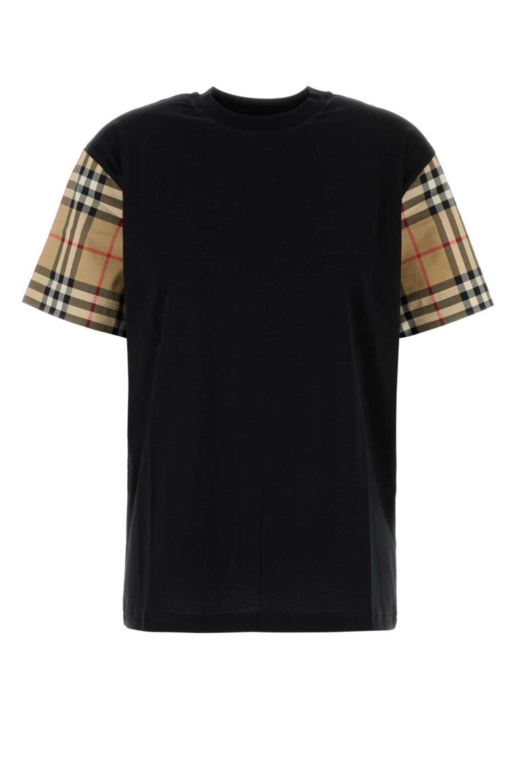 Burberry Black Cotton T-Shirt