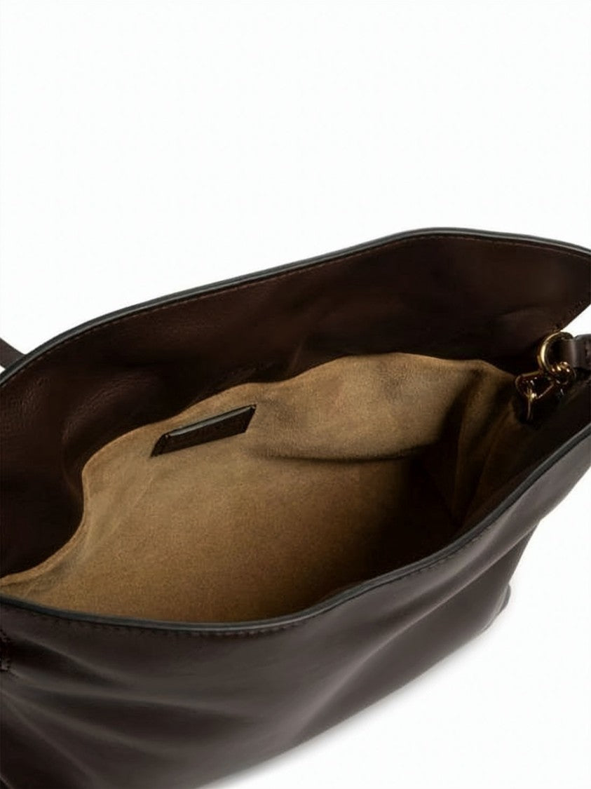 Loewe Calf Leather Crossbody Bag With Knotted Details