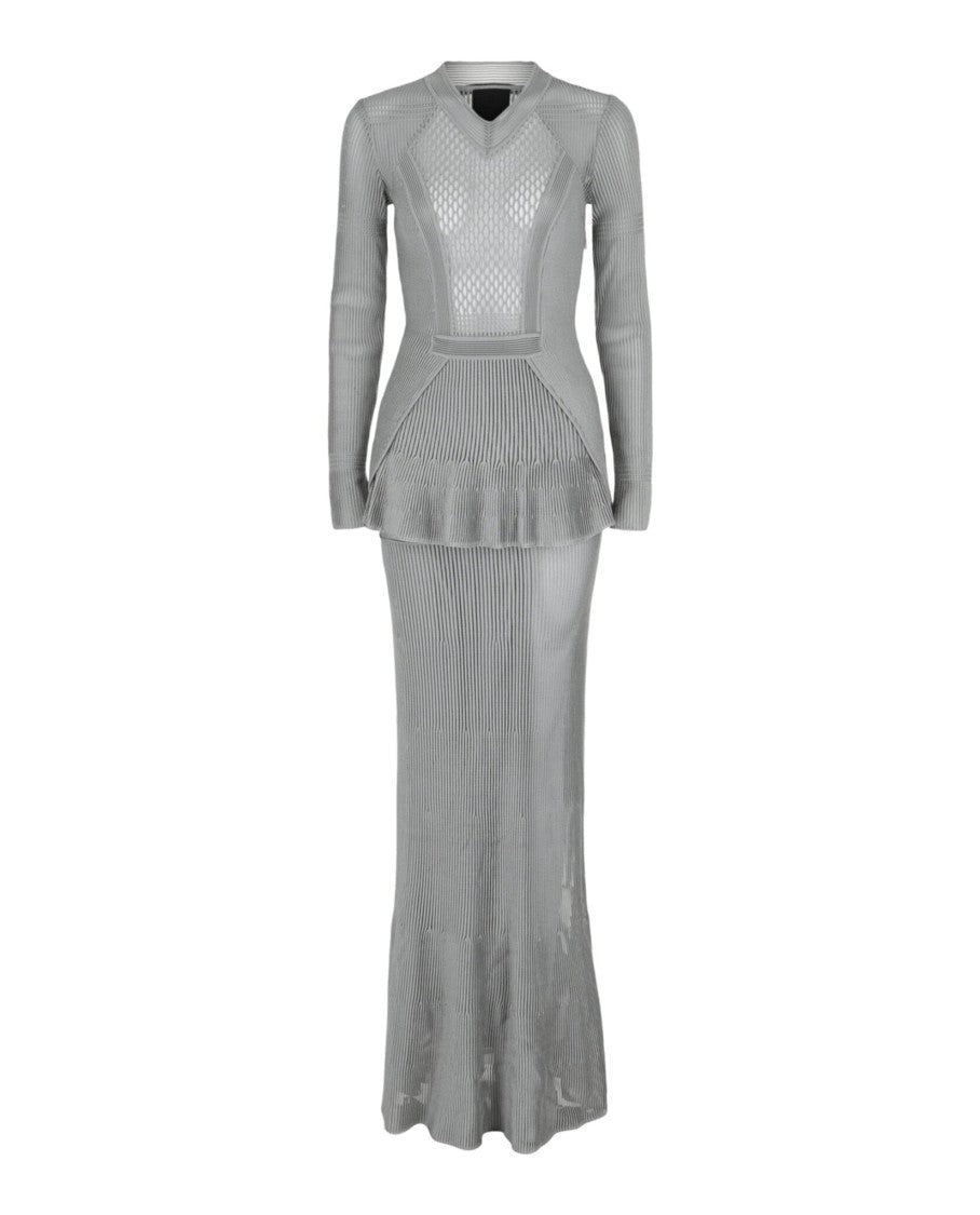Givenchy Dress In Knit With Flounces