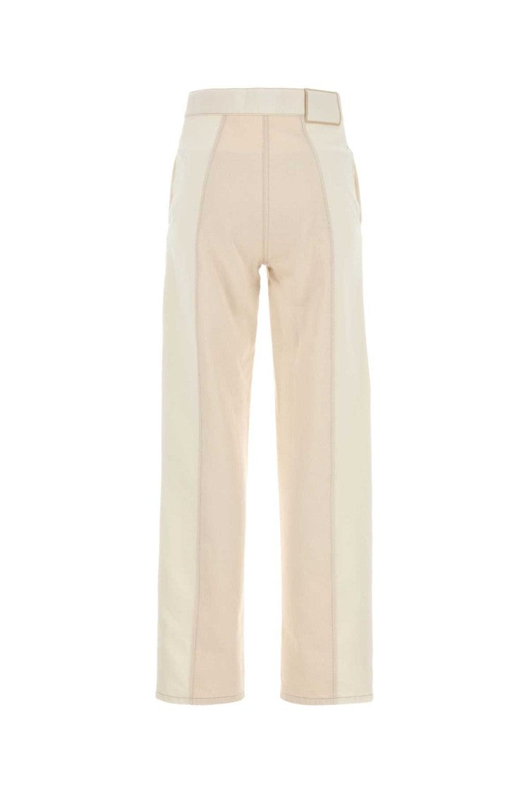 Fendi Ivory Denim Jeans