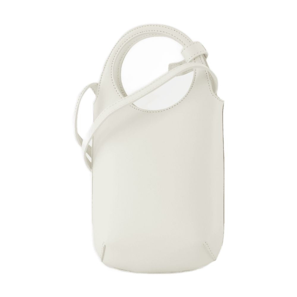 Courrèges Slim Holy Purse - Leather - White