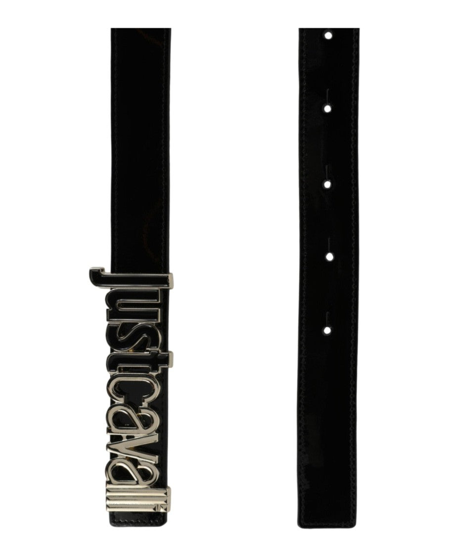 Just Cavalli Logo Plaque Belt