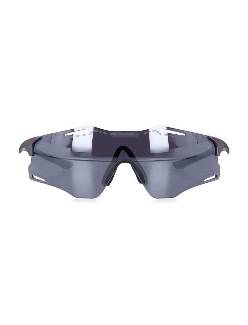 Oakley Wraparound Design Cybr Zero Sport Sunglasses With Prizm™ Clarity