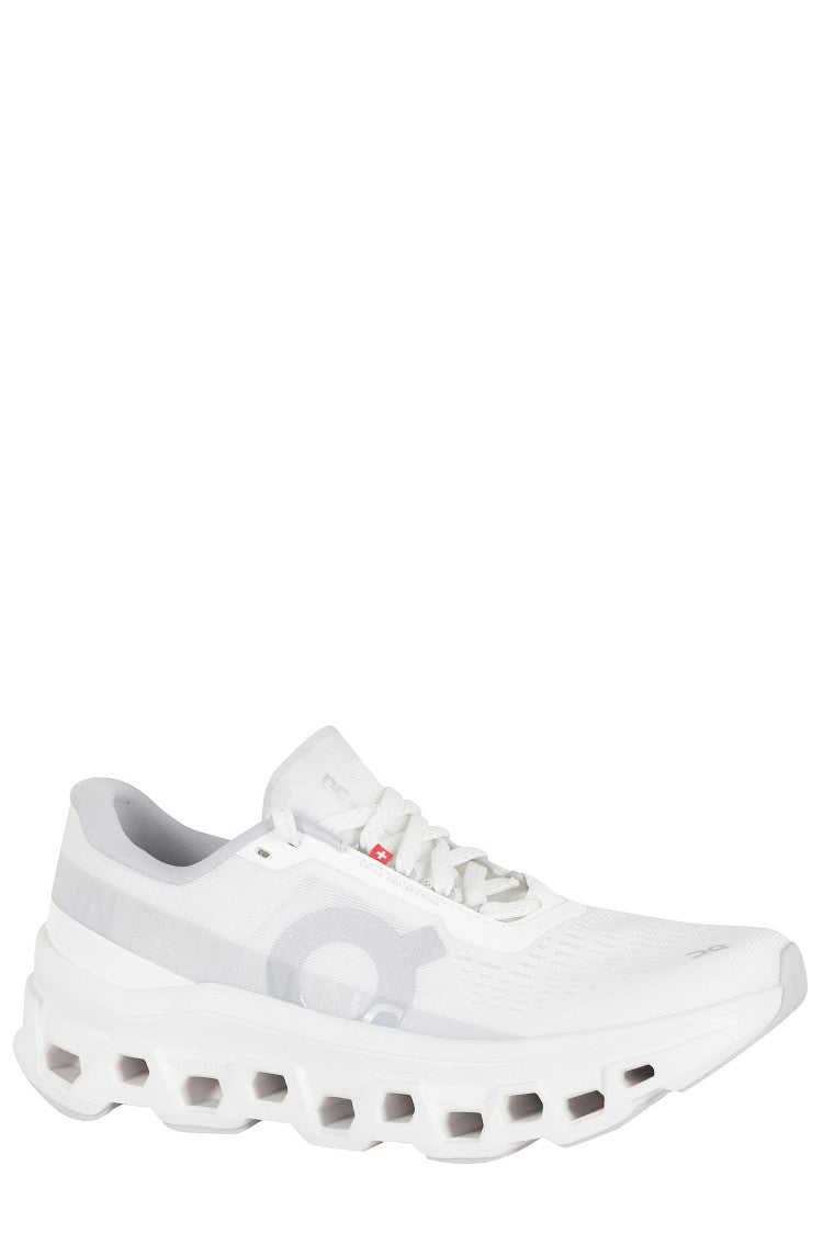 On Running White Cloudmonster 1 Recycled Polyester Sneakers
