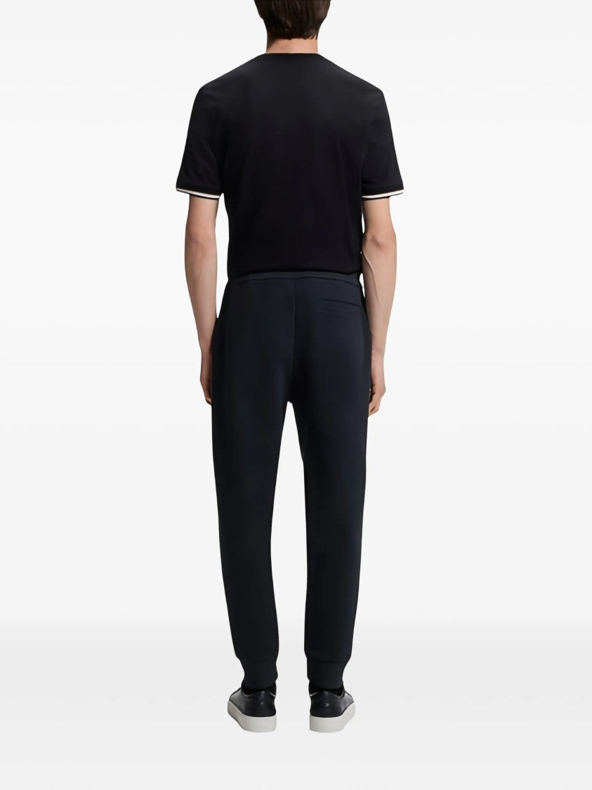 Hugo Boss Slim-Fit Jogger Pants With Drawstring Waistband And Ribbed Cuffs