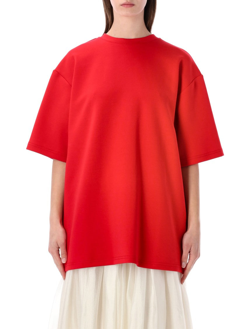 The Garment Open-Back Tee With Playful Bow Detail