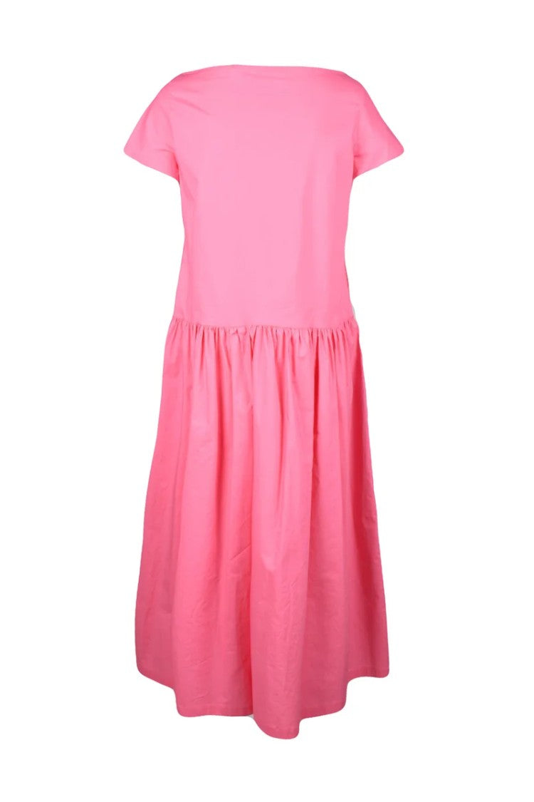 Collection Privee? Long Cotton Dress - Pink