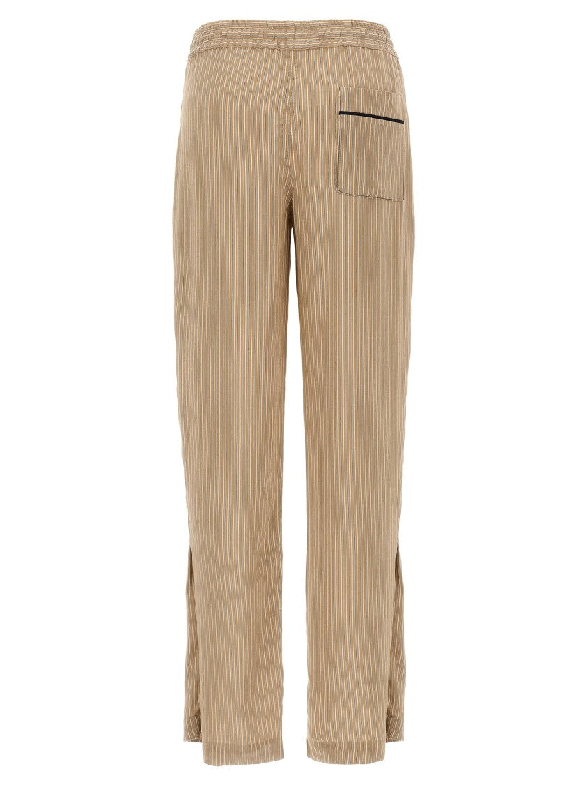 Victoria Beckham 'Pleat Detail Pyjama' Pants