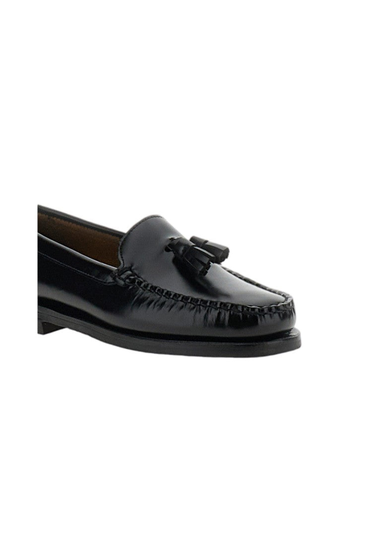 Sebago Black Will Classic Leather Tassel Loafers