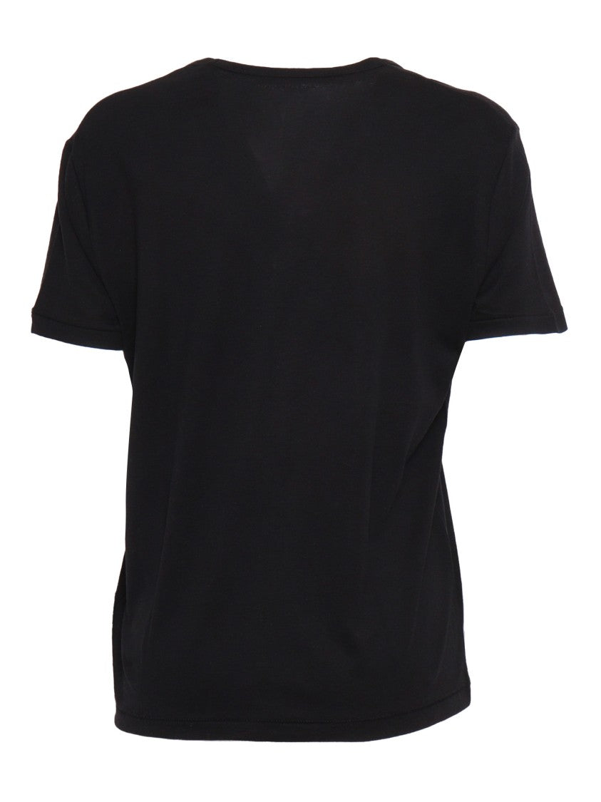 Filatures Du Lion V-Neck Organic T-Shirt