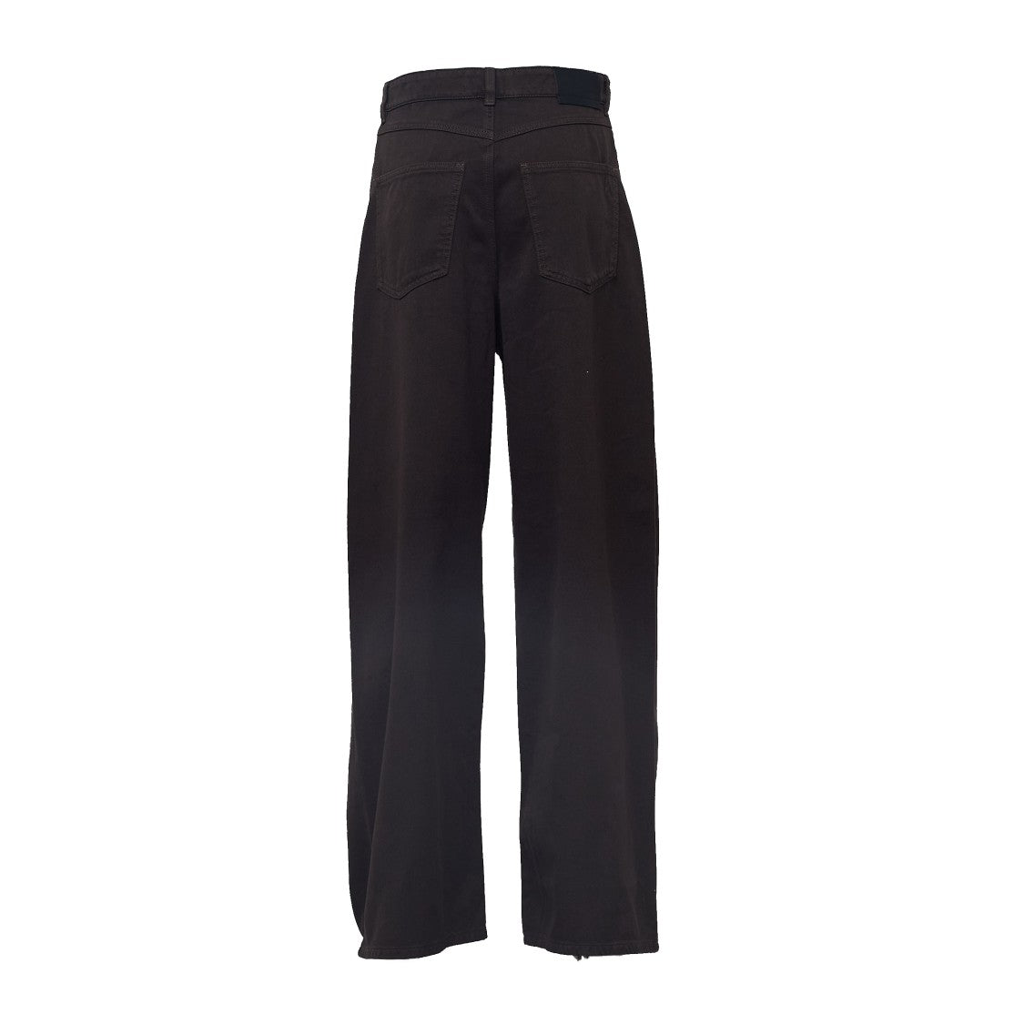 Sportmax Wide-Fit Pants In Authentic Pure Cotton Bull Fabric