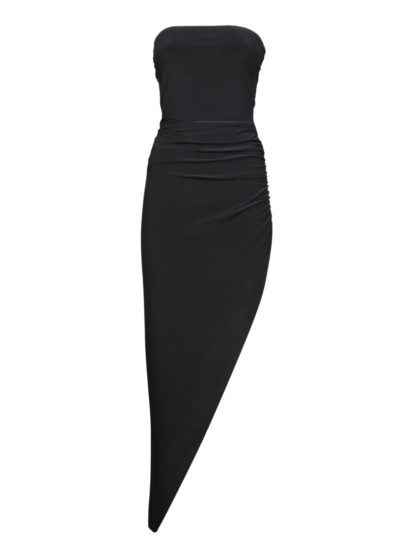 Norma Kamali Sweetheart Neckline Dress