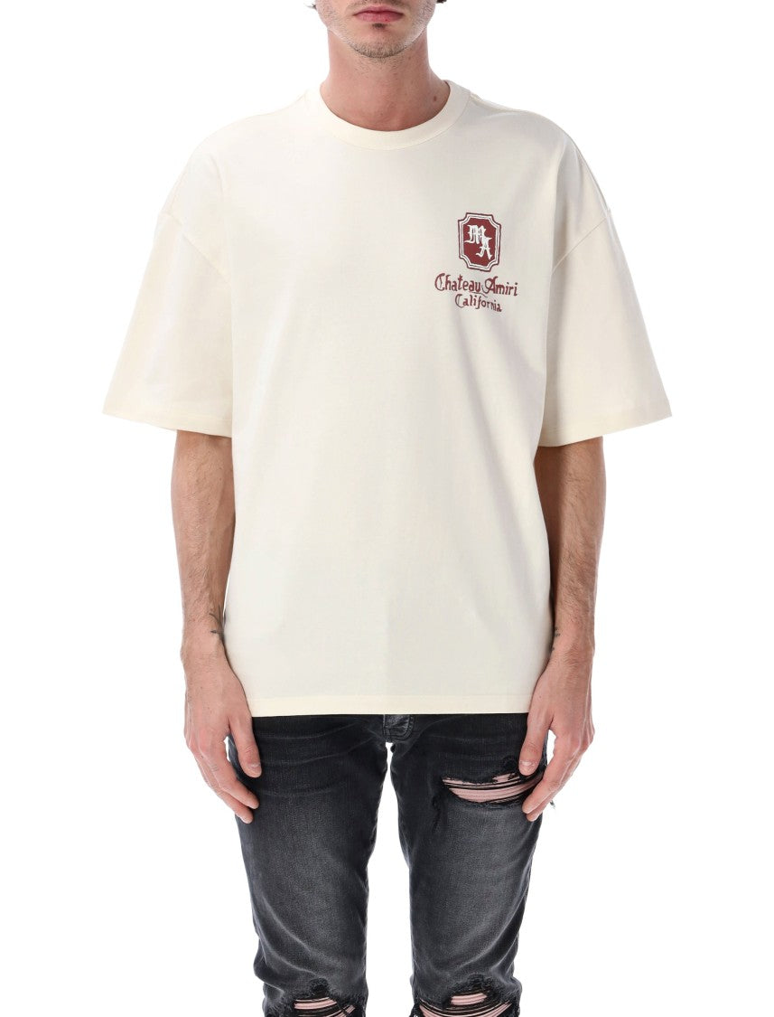 Amiri Ma Chateau Oversized Cotton T Shirt
