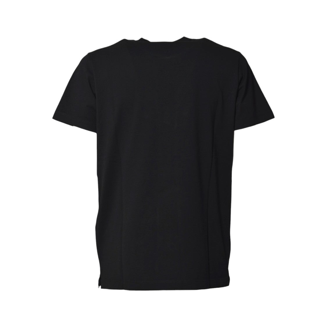 Dsquared2 Short-Sleeve Black T-Shirt With Bold Logo Print