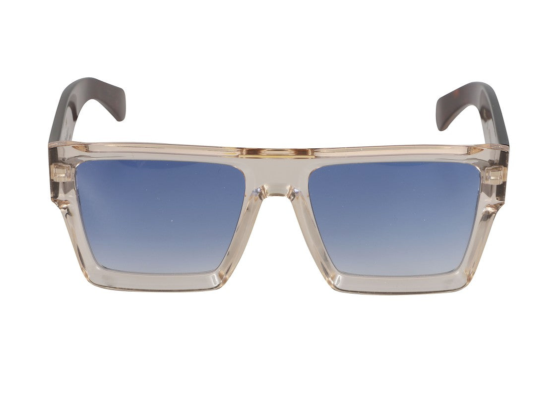 Kador Blue Strike 1-S Oversized Square Gradient Sunglasses