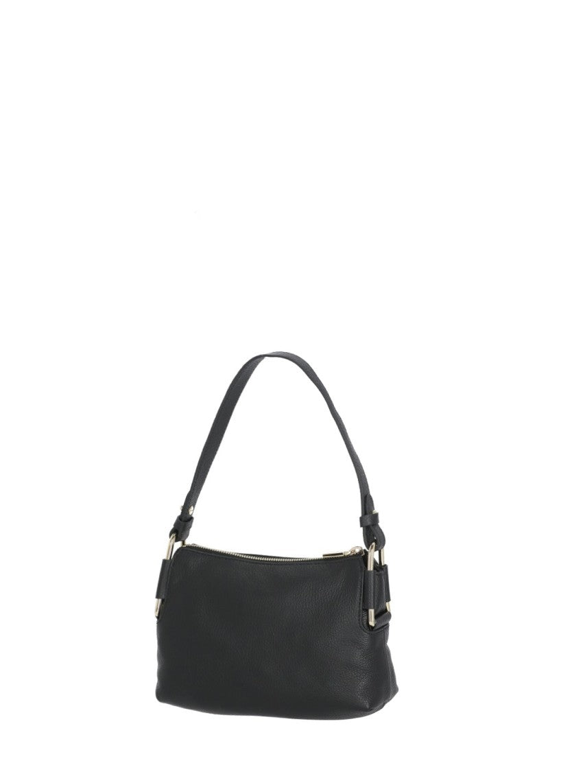 Coccinelle Rebekka Mini Bag With Gold Logo And Removable Strap