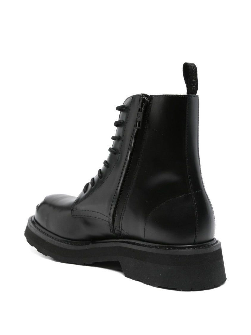 Kenzo Black Leather Boots
