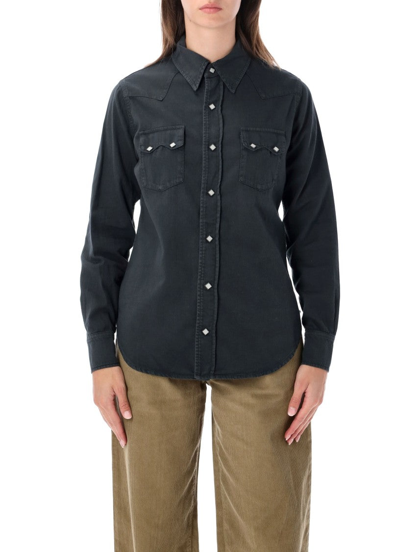 Fortela Western Diamond-Button Texan Shirt