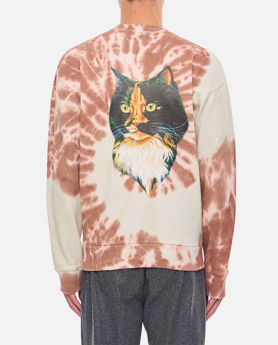 J. W. Anderson Tie -Dye Cat Sweatshirt