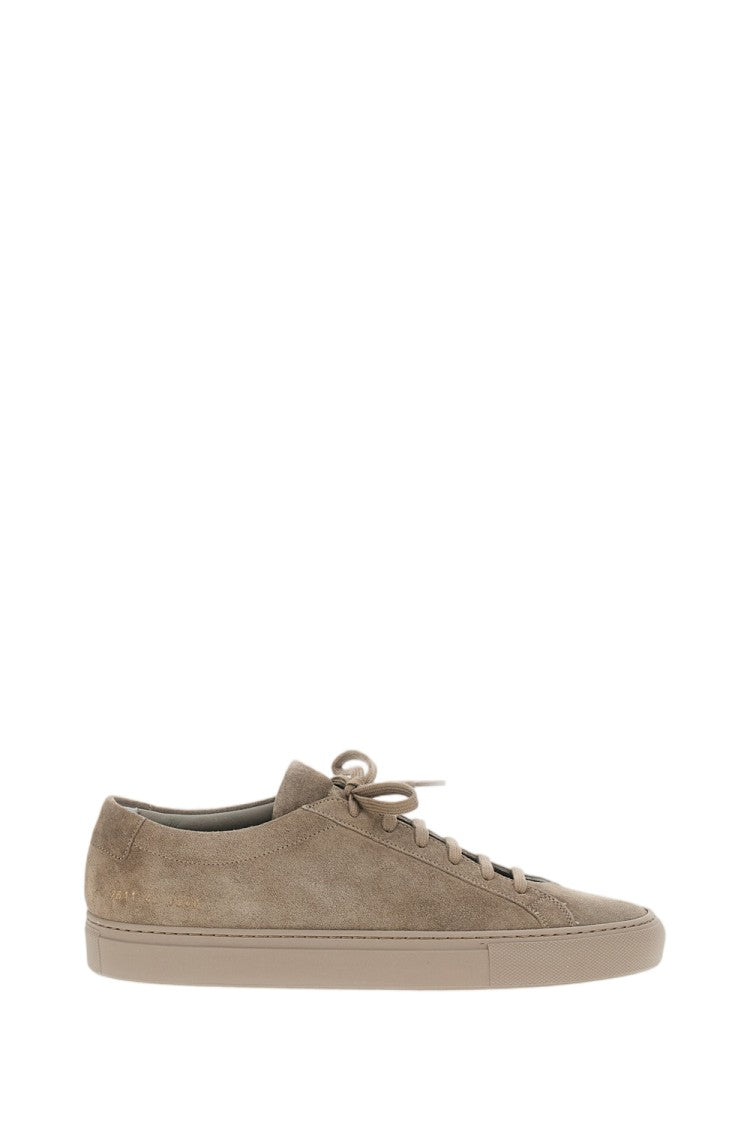Common Projects Taupe Achille Premium Suede Low-Top Sneakers