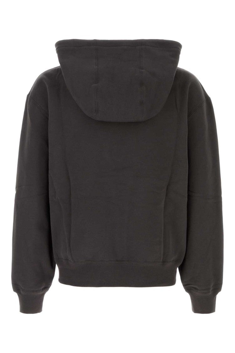 Saint Laurent Charcoal Cotton Sweatshirt