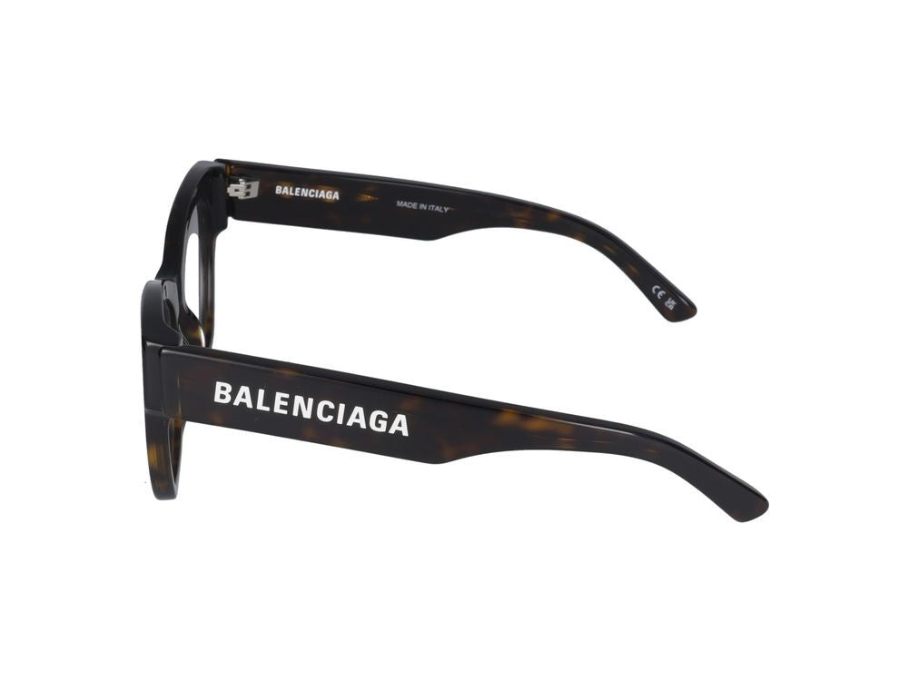 Balenciaga Eyeglasses Bb0263o 002 Havana Havana Transparent 52/19/140