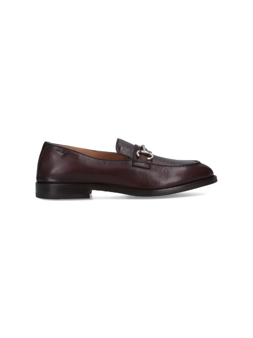 Alexander Hotto Loafers With Bit Detail – Dark Brown