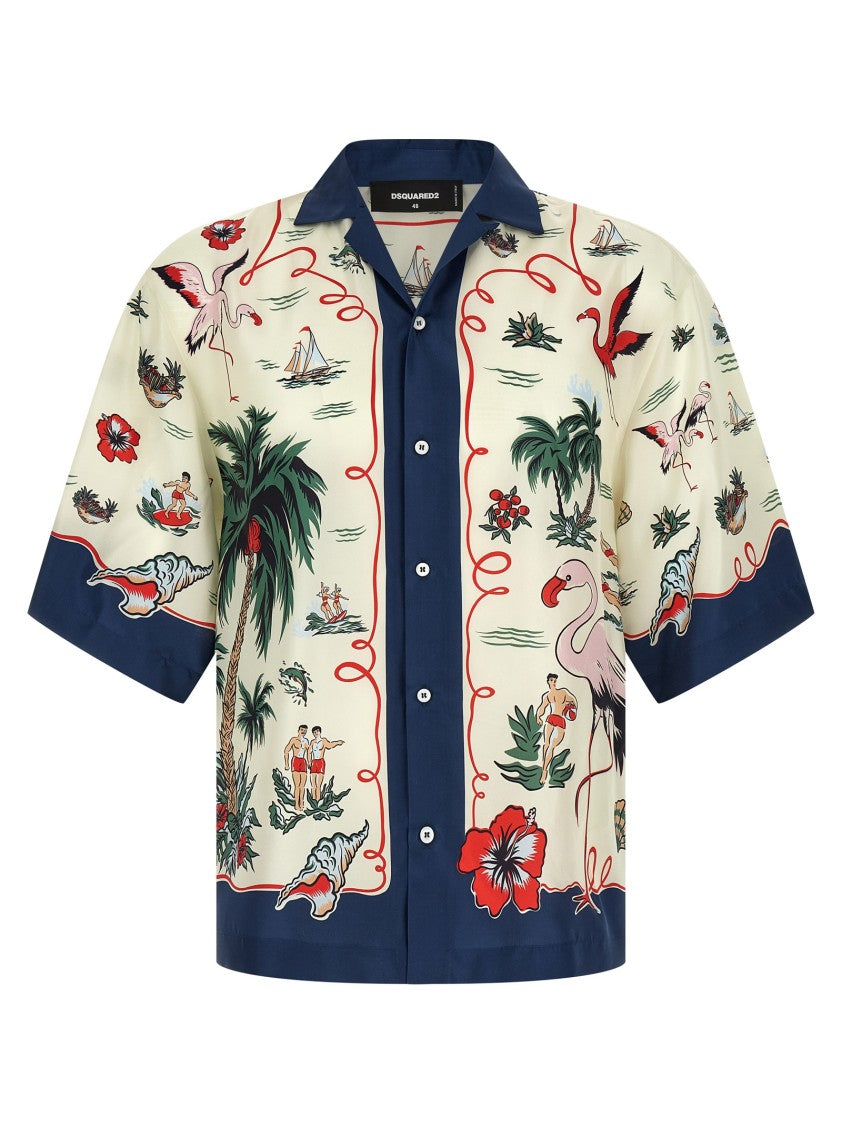 Dsquared2 Aloha Souvenir' Shirt