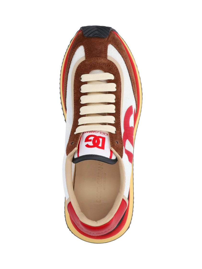 Dolce & Gabbana "Dg Cushion" Sneakers – White
