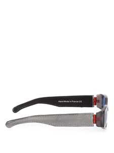 Histoire De Voir Sleek Grey Acetate Optical Frames With Tinted Lenses