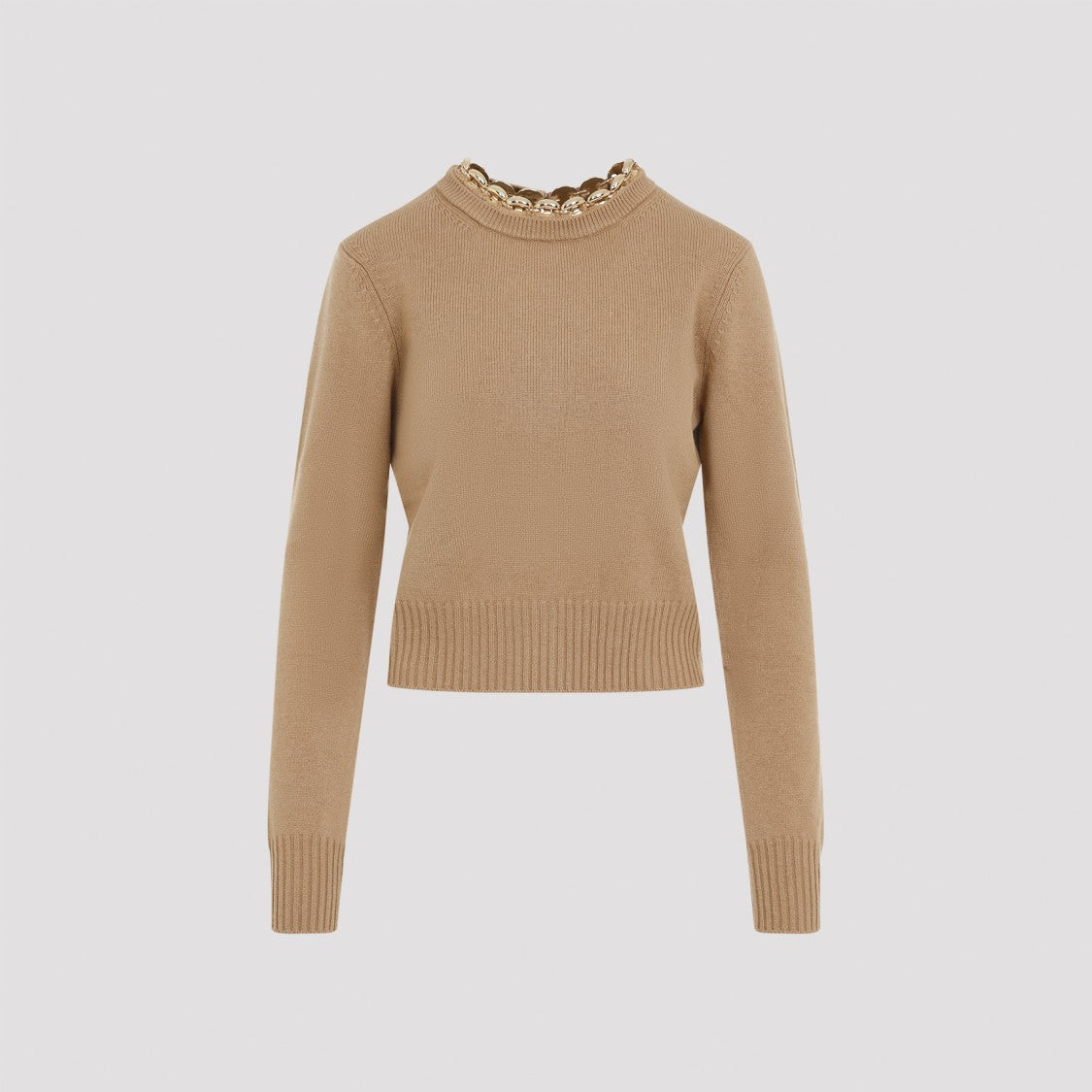 Rabanne Camel Brown Pullover