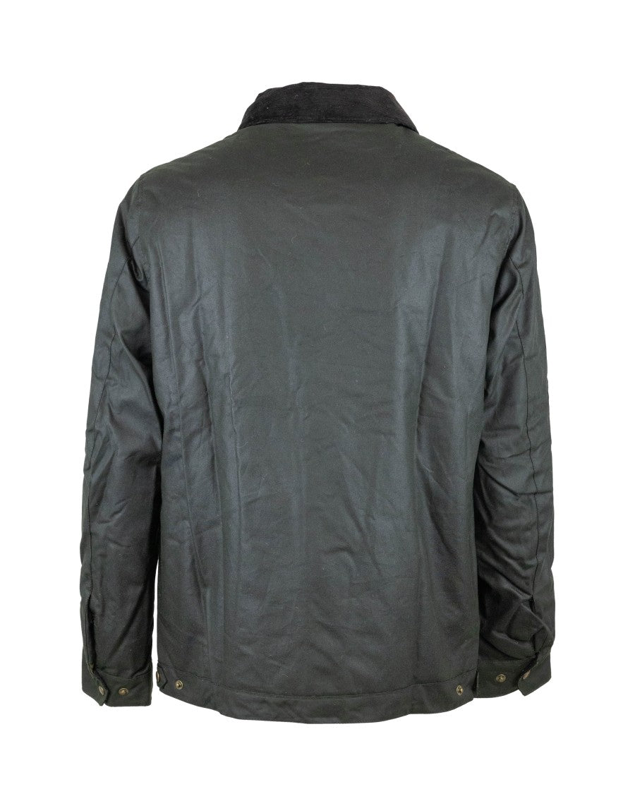 Barbour Workers Wax Green Jacket