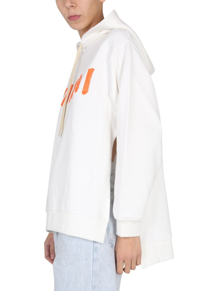 Marni Relaxed-Fit Hoodie With Drawstring