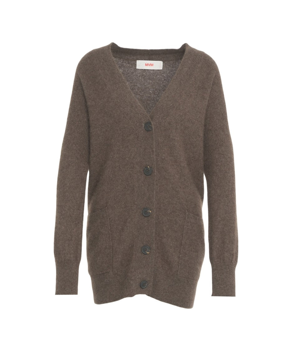 Mvm Raccoon Wool Cardigan