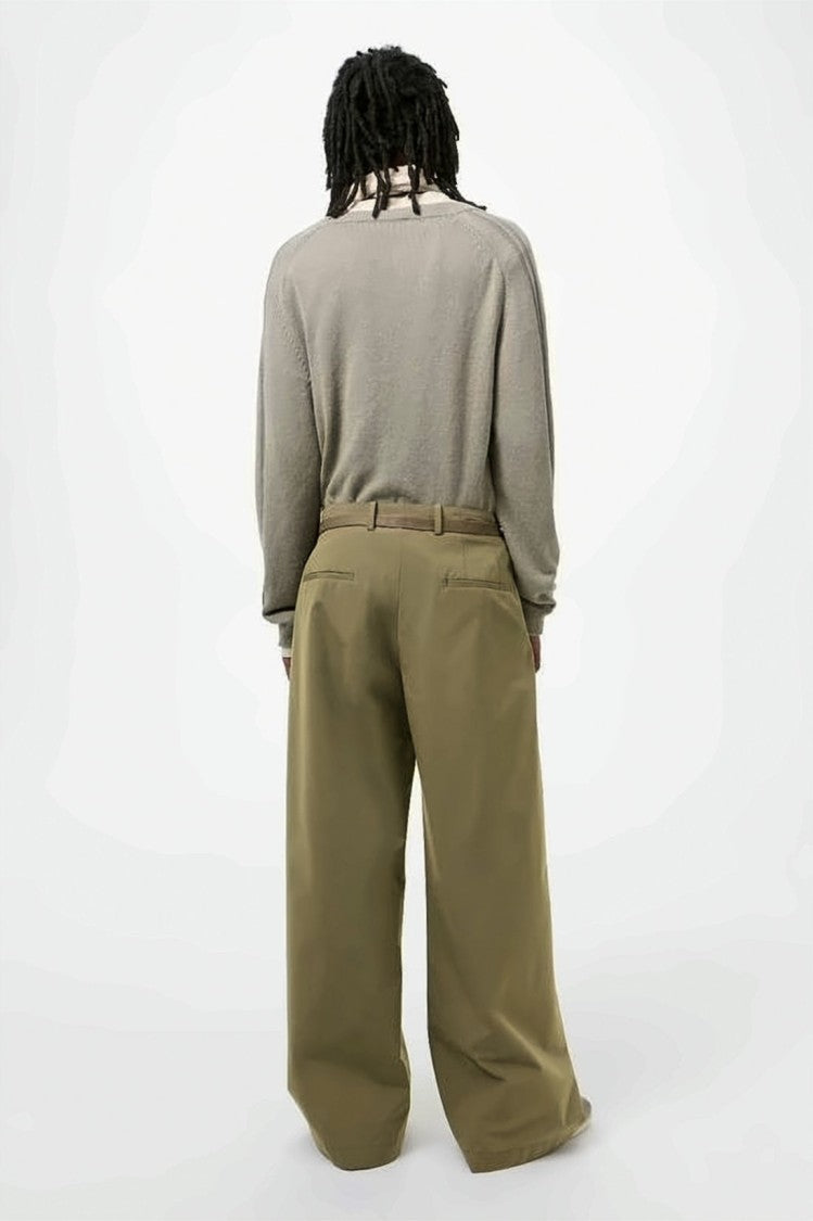 Our Legacy Brown Wide-Leg Pants With High Waist