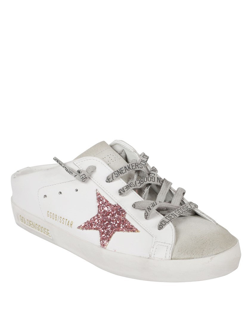 Golden Goose Low-Top Sneakers With Distinctive Star Design