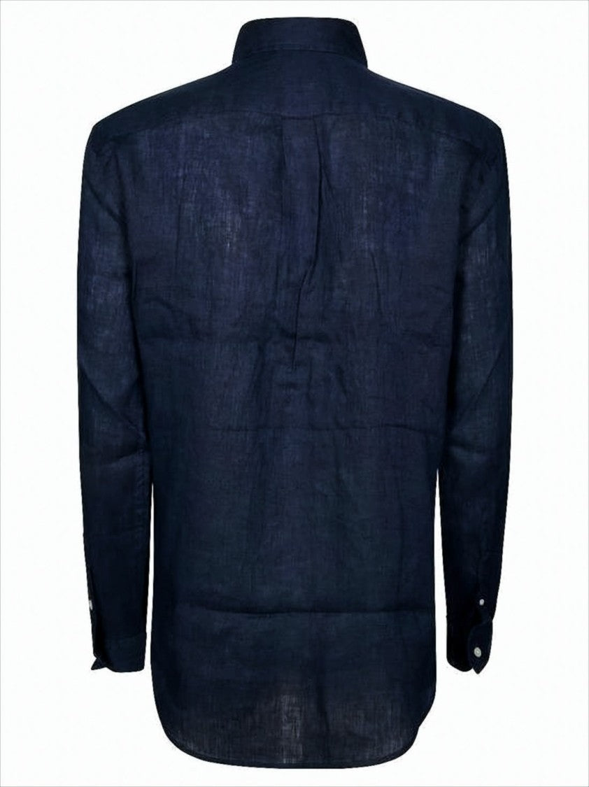 Polo Ralph Lauren Lightweight Linen Button-Up Shirt With Classic Collar