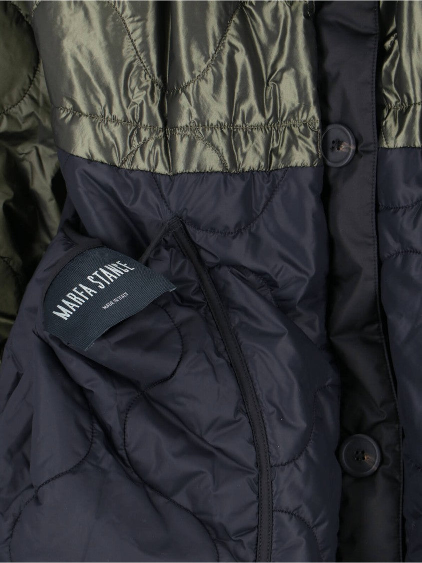 Marfa Stance Reversible "Parachute" Parka – Blue And Green