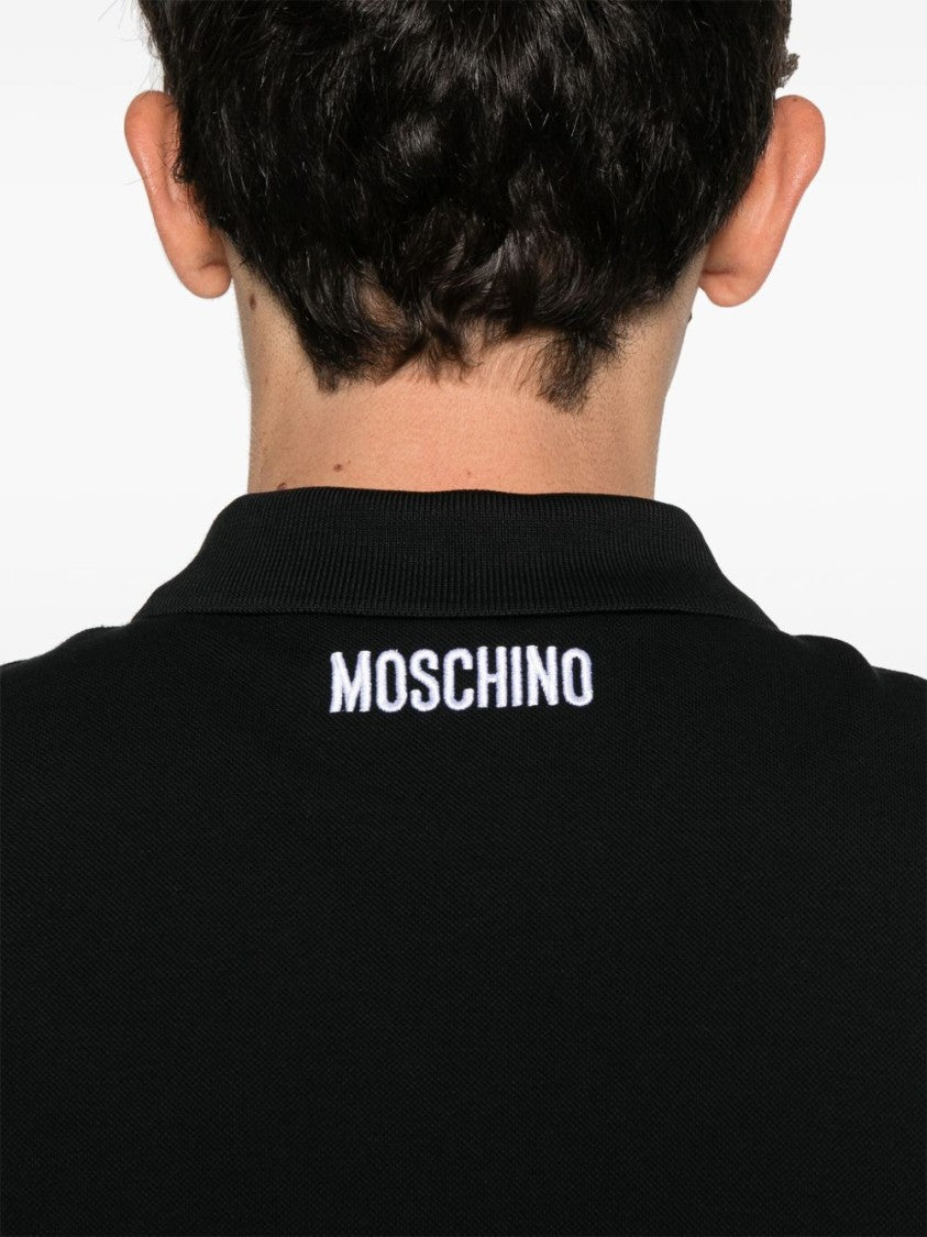 Moschino Black Polo Shirt